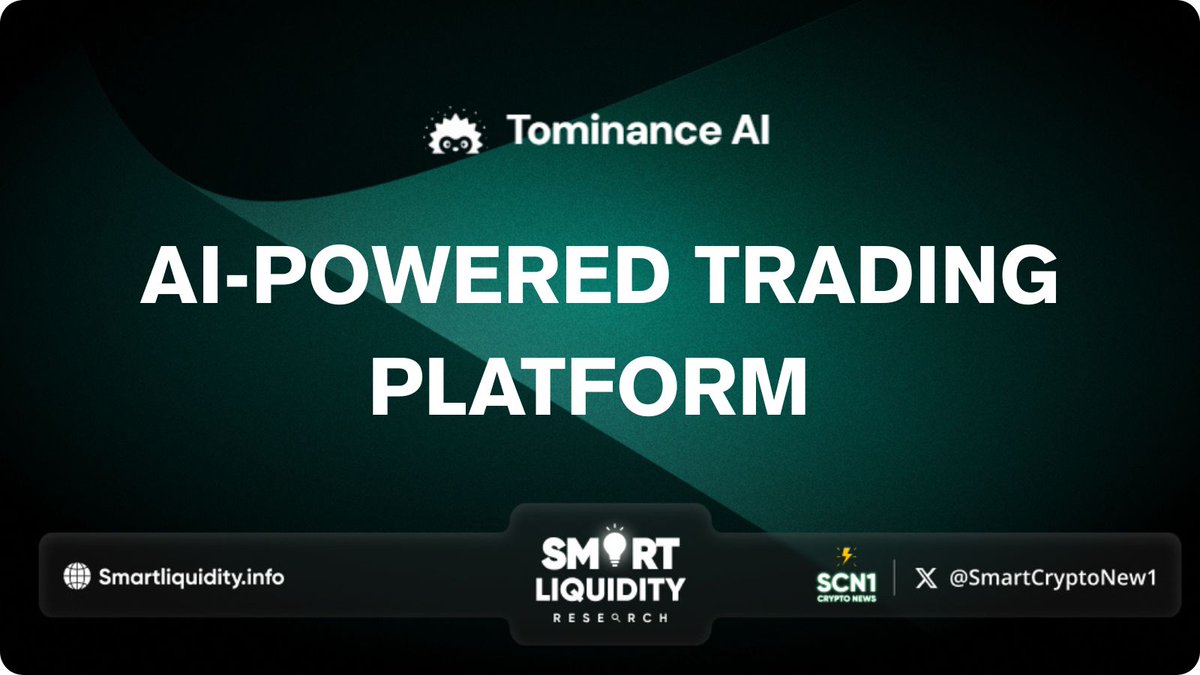 📊 <a href="/tominance_ai/">Tominance</a> is your AI-powered crypto trading edge. 

🔑 With LLM-driven insights, real-time data across 29+ chains, smart news analysis &amp; wallet integration, it helps traders move faster, smarter &amp; more securely. 

🔽 VISIT
tominance.ai
#SCN1