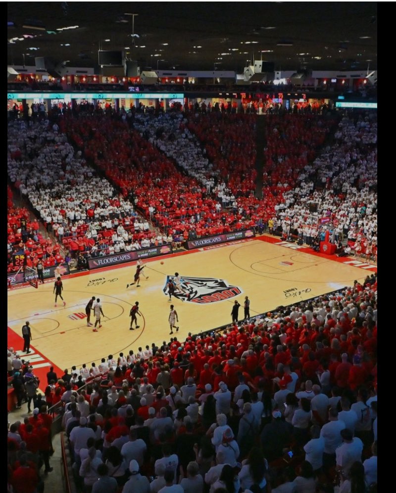 Thank you to New Mexico (Mountain West) for stopping by our practice today!