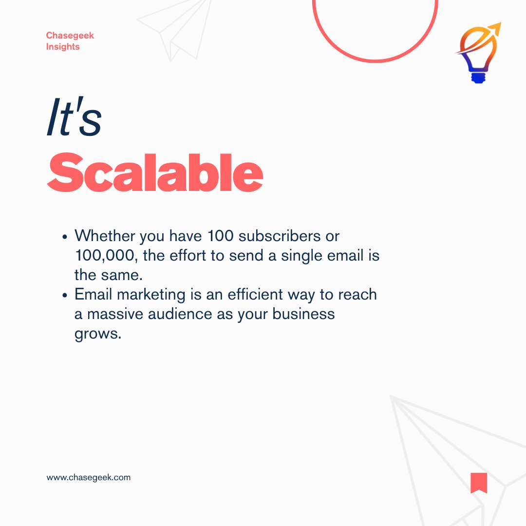 chasegeek's tweet image. Stop fighting algorithms! 🚀
Your business needs email marketing. It's a direct and powerful channel for growth.
Ready to build a strategy that actually works? Book a FREE demo today!
#EmailMarketing #DigitalMarketing #MarketingTips #BusinessGrowth #ChaseGeek