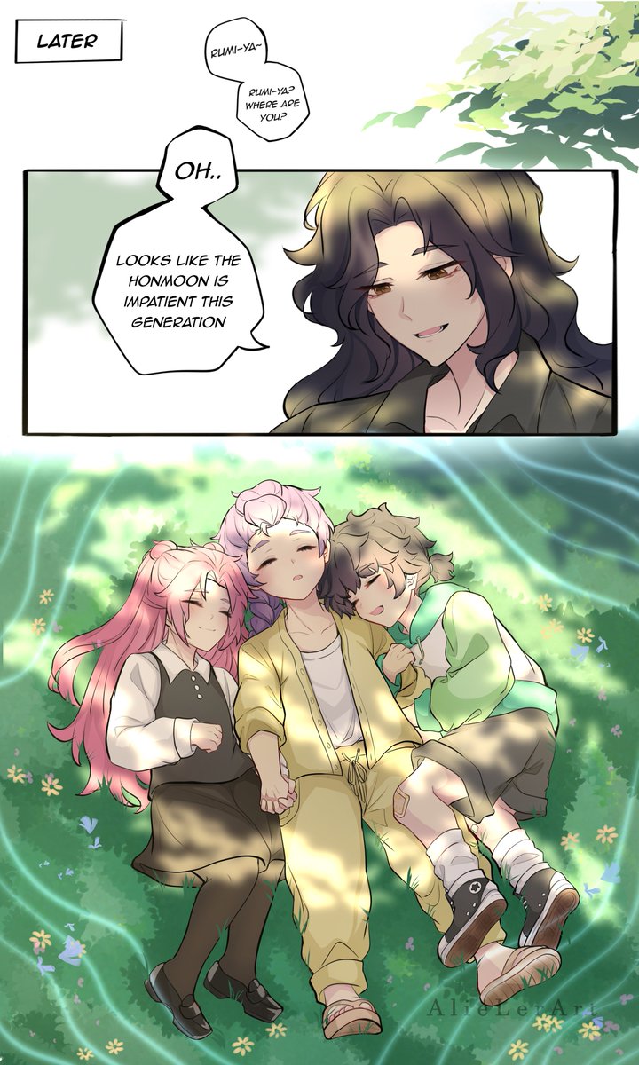 Something AU where the Honmoon guided Mira and Zoey to Rumi way too early #KPOPDEMONHUNTERS