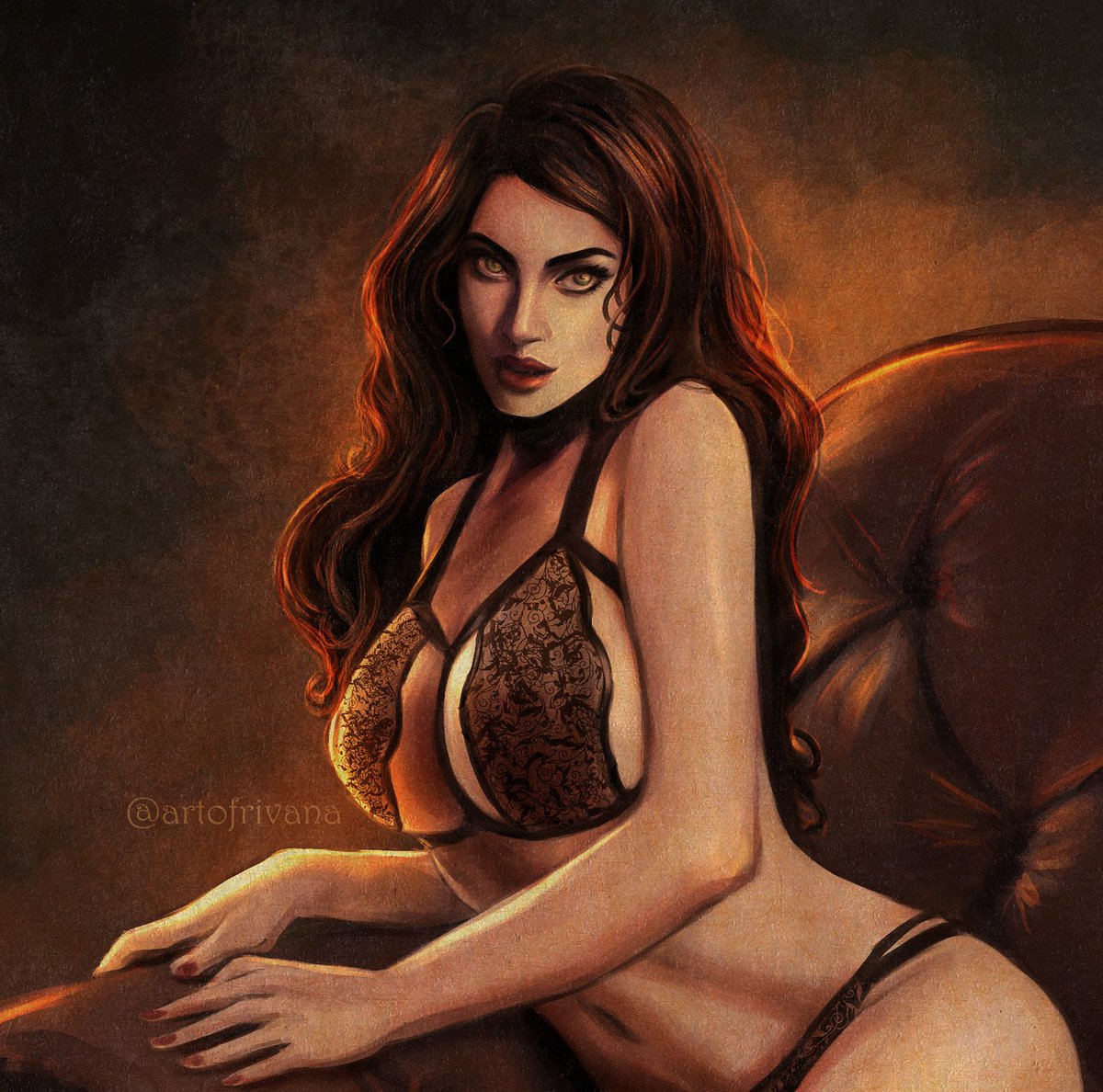 red/orange art 🧡

(old pinups/studies featuring my OC)