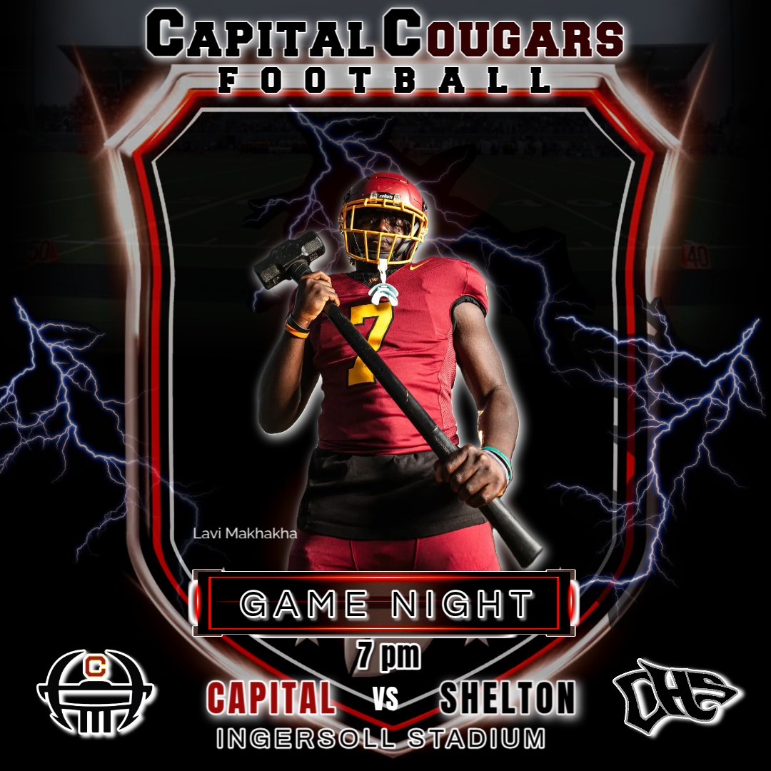 🗓️- TONIGHT!
🕖- 7:00pm
📍- Olympia, WA
🏟️- Ingersoll Stadium
🆚- Shelton Highclimbers
Come out and cheer on the Cougars as we take on the Highclimbers!