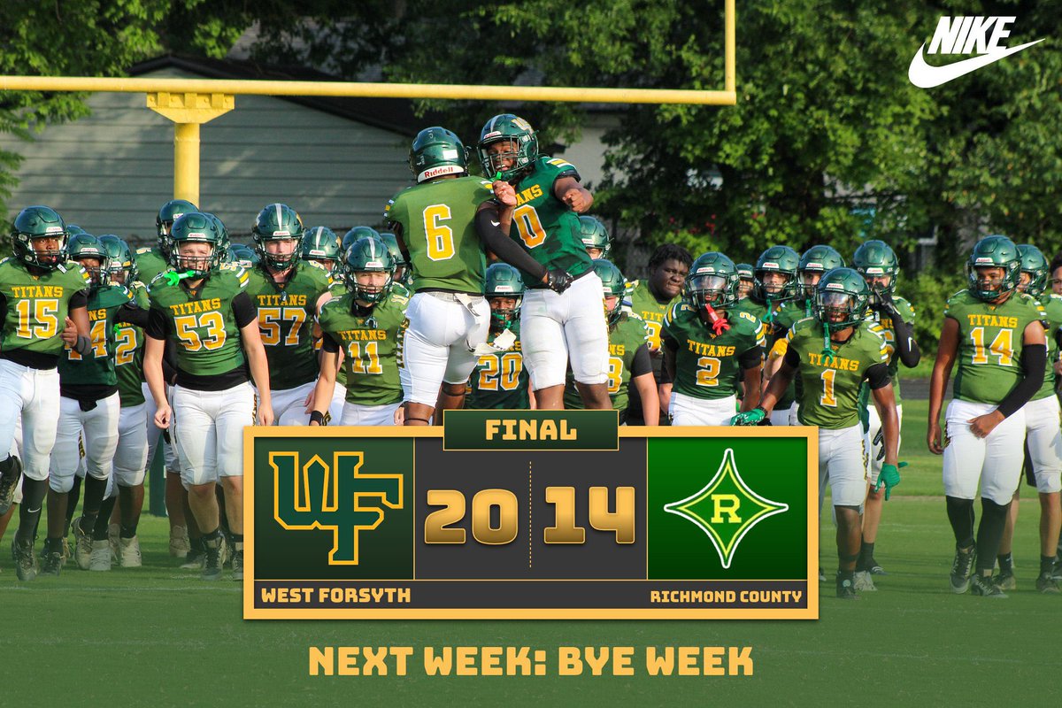 West Forsyth Football tweet media