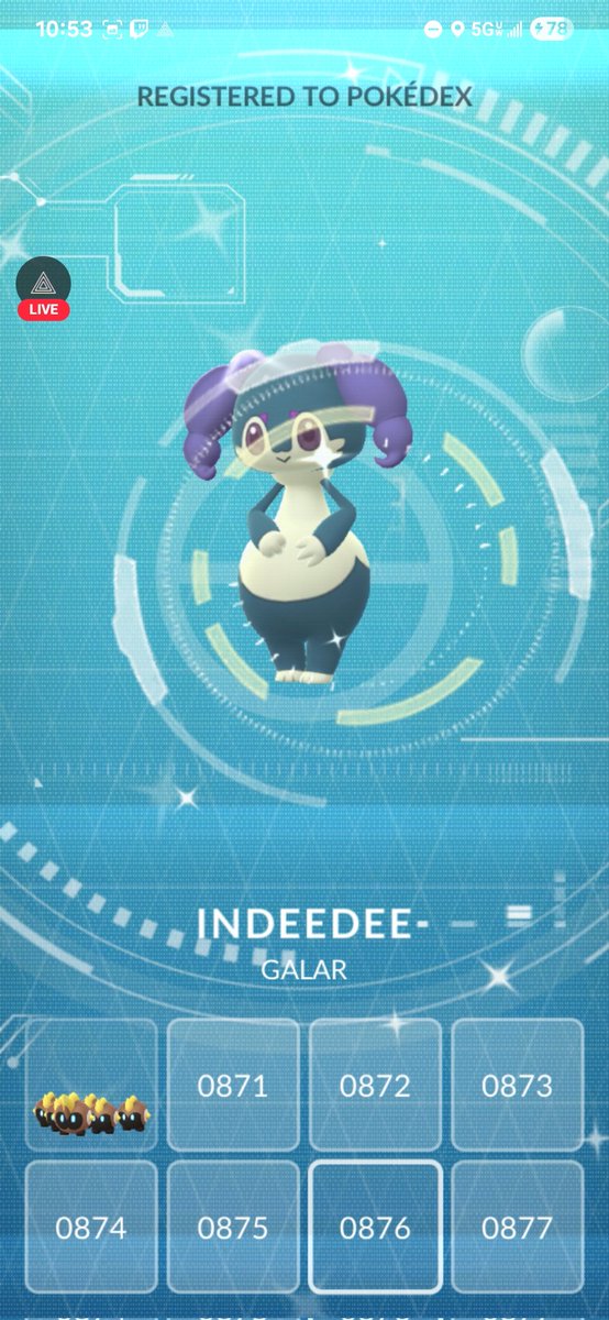 AdonisCreatus's tweet image. SHINEEEE!! on stream too! 🤣🤣 #PokemonGO