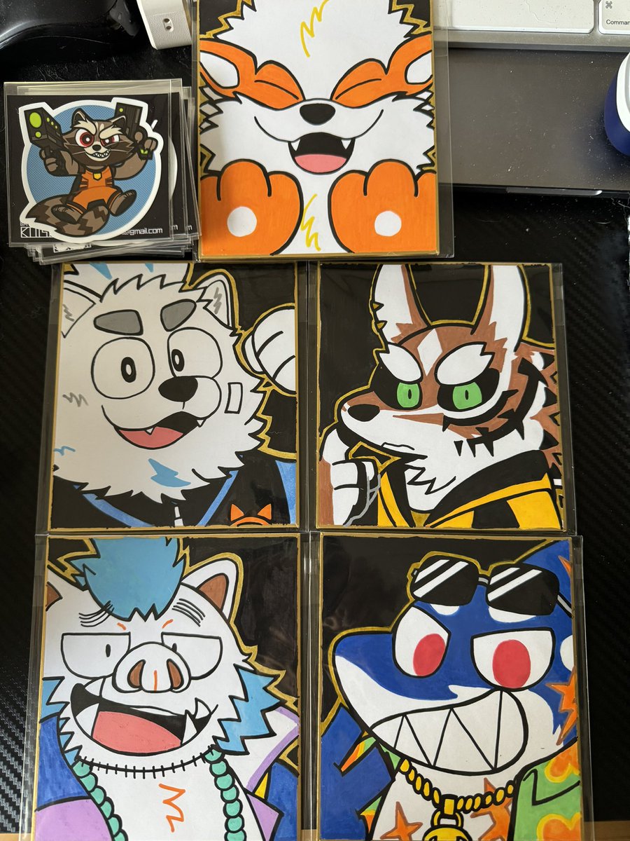 ヨハックくんできた！これで5枚終わり！