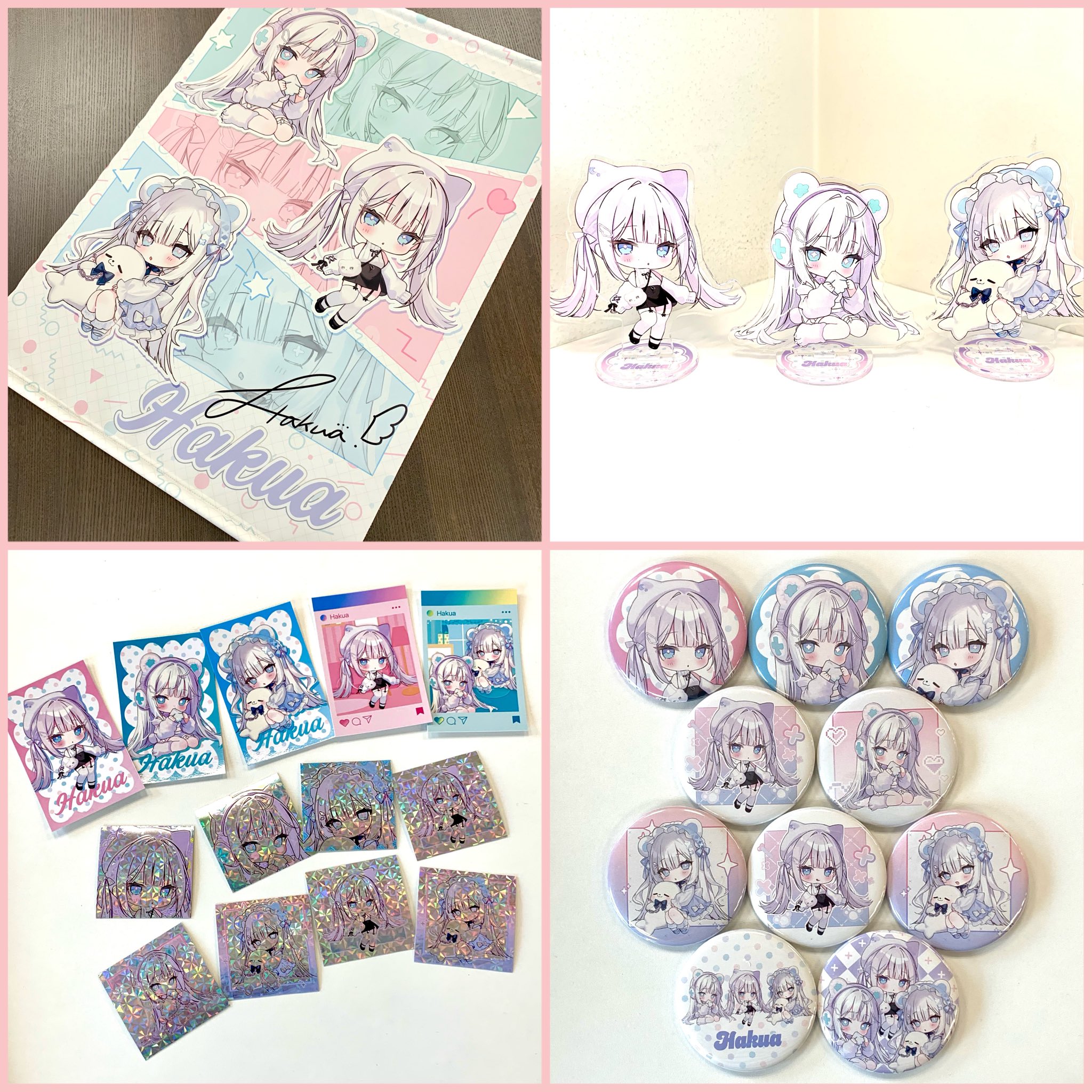【直筆サイン★レア】SANTAセット 沙花叉クロヱ 3周年記念グッズセット 数量限定 直筆サイン