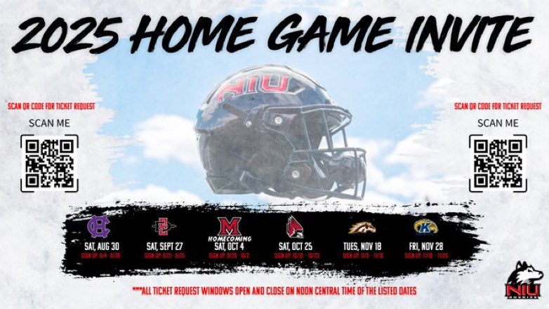 Thank you <a href="/CoachbjPatton/">Brayden Patton</a> for the <a href="/NIU_Football/">NIU Football</a> game day invite!!