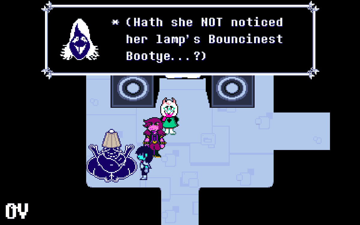 Rouxls being dumb of ass and also fat of ass

anyone who played the game and got to this part, i don't even have to explain myself
#deltarune #fatart