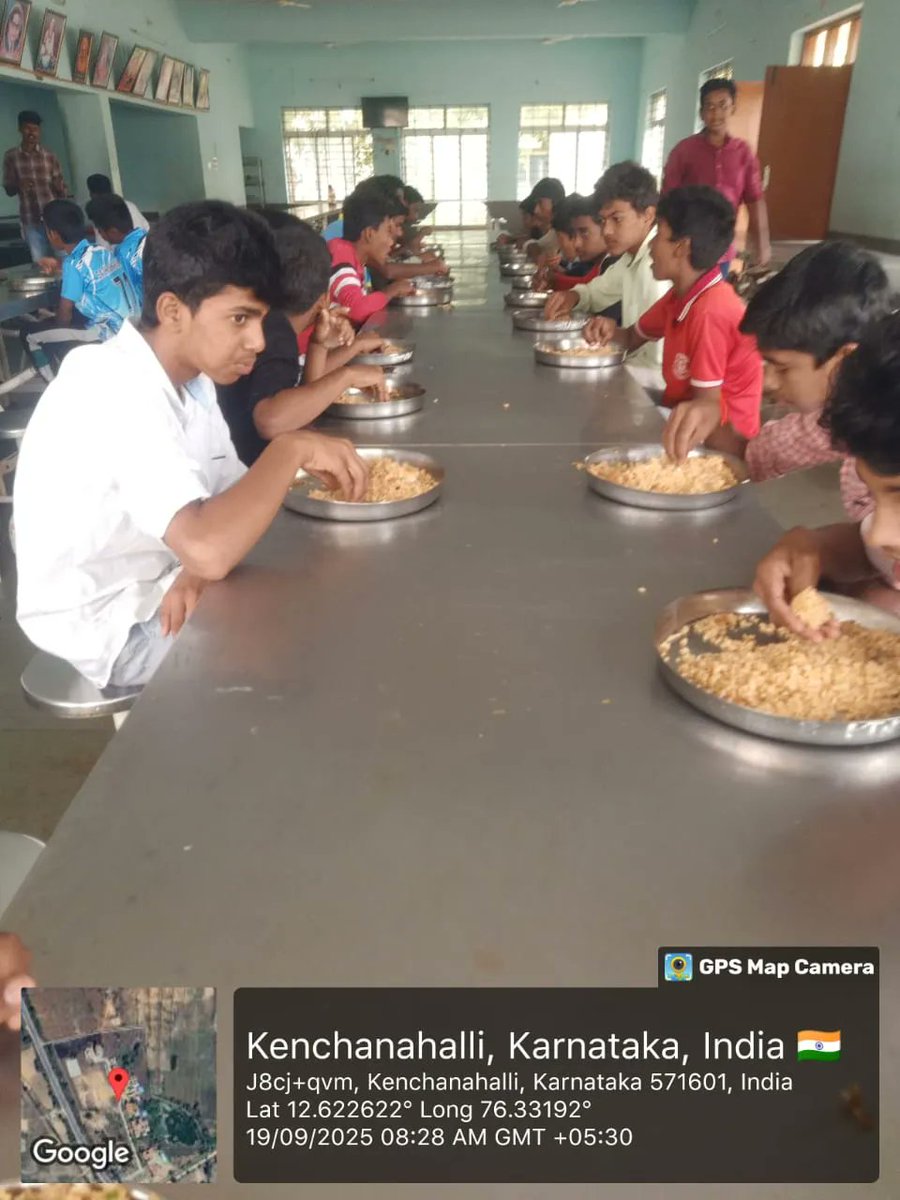 Breakfast  #SocialAudit_SWDMeals #SocialWelfare_Karnataka