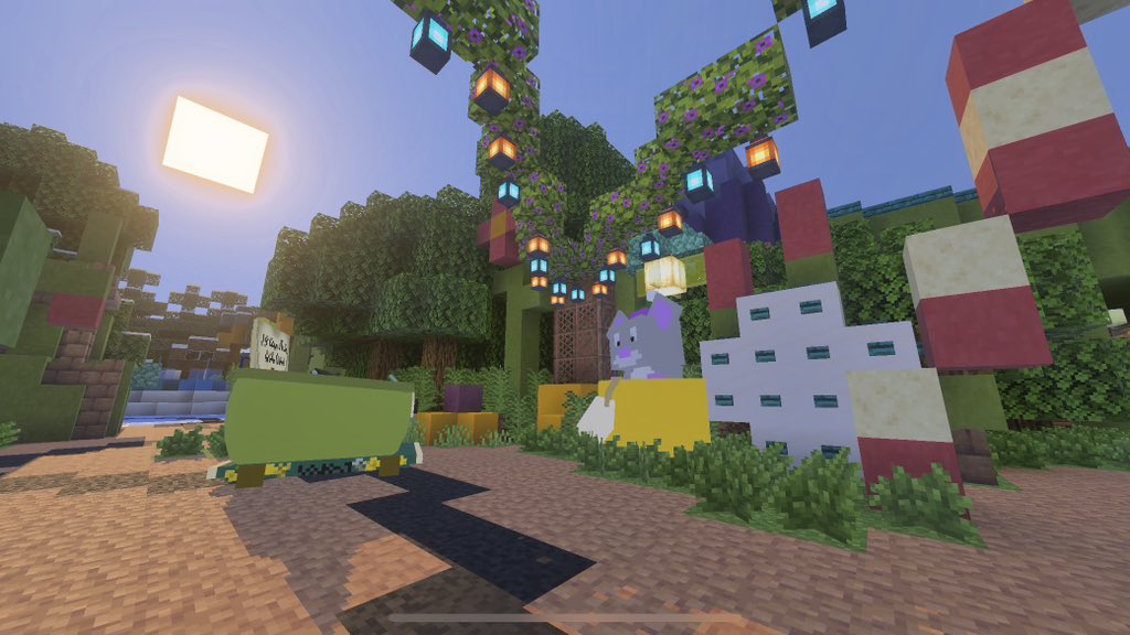 [Minecraft]ファンタジースプリングス
4つのアトラクションを公式影アドオンで🌟

#minecraft #minecraft建築 
#東京ディズニーシー 
#ファンタジースプリングス