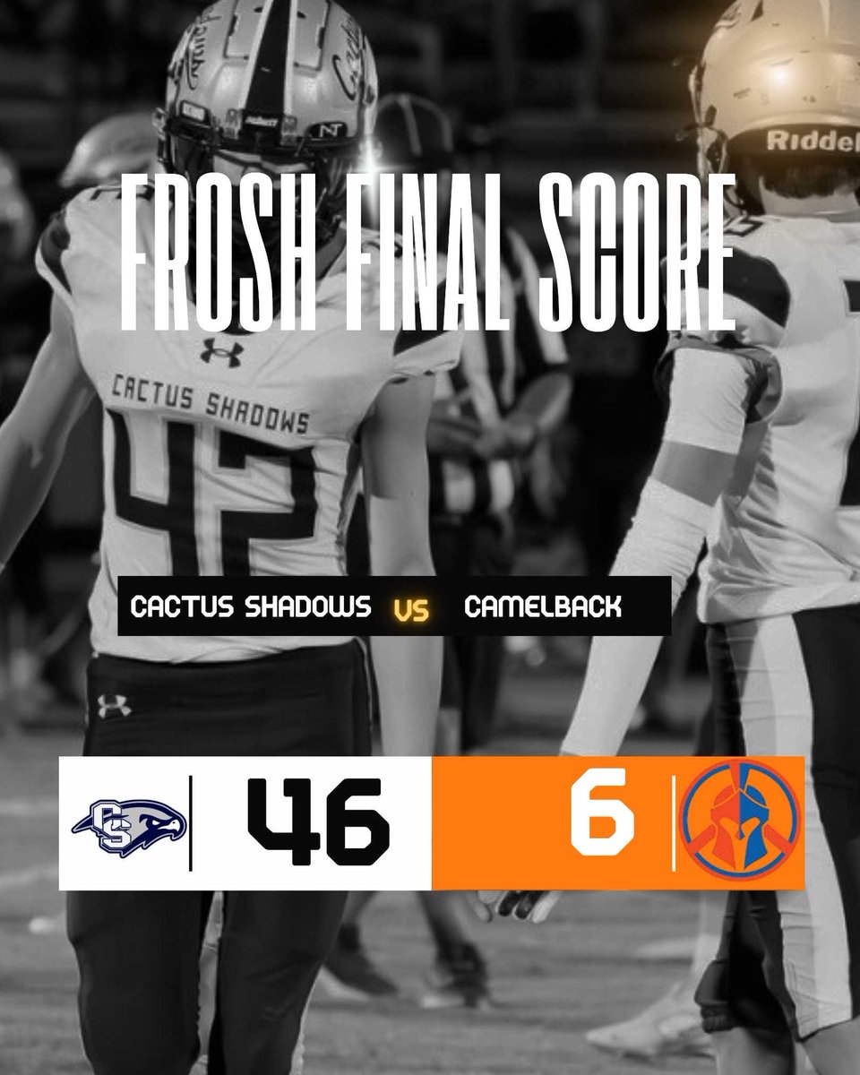 CSFalconsFB's tweet image. Great win Frosh. Way to start the week out.
