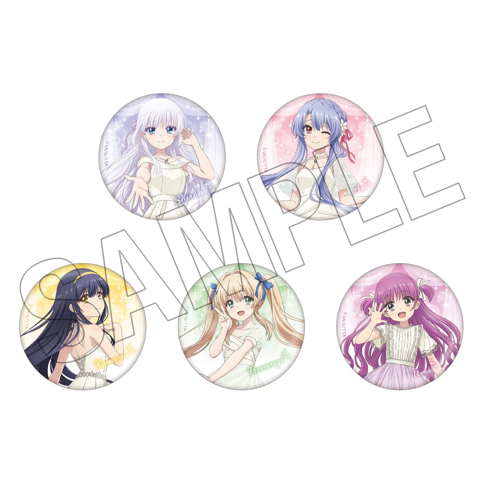 Summer Pockets サマポケ 缶バッジ　コミケ限定 Summer Pockets(サマポケ)』缶バッジコレクション（全9種