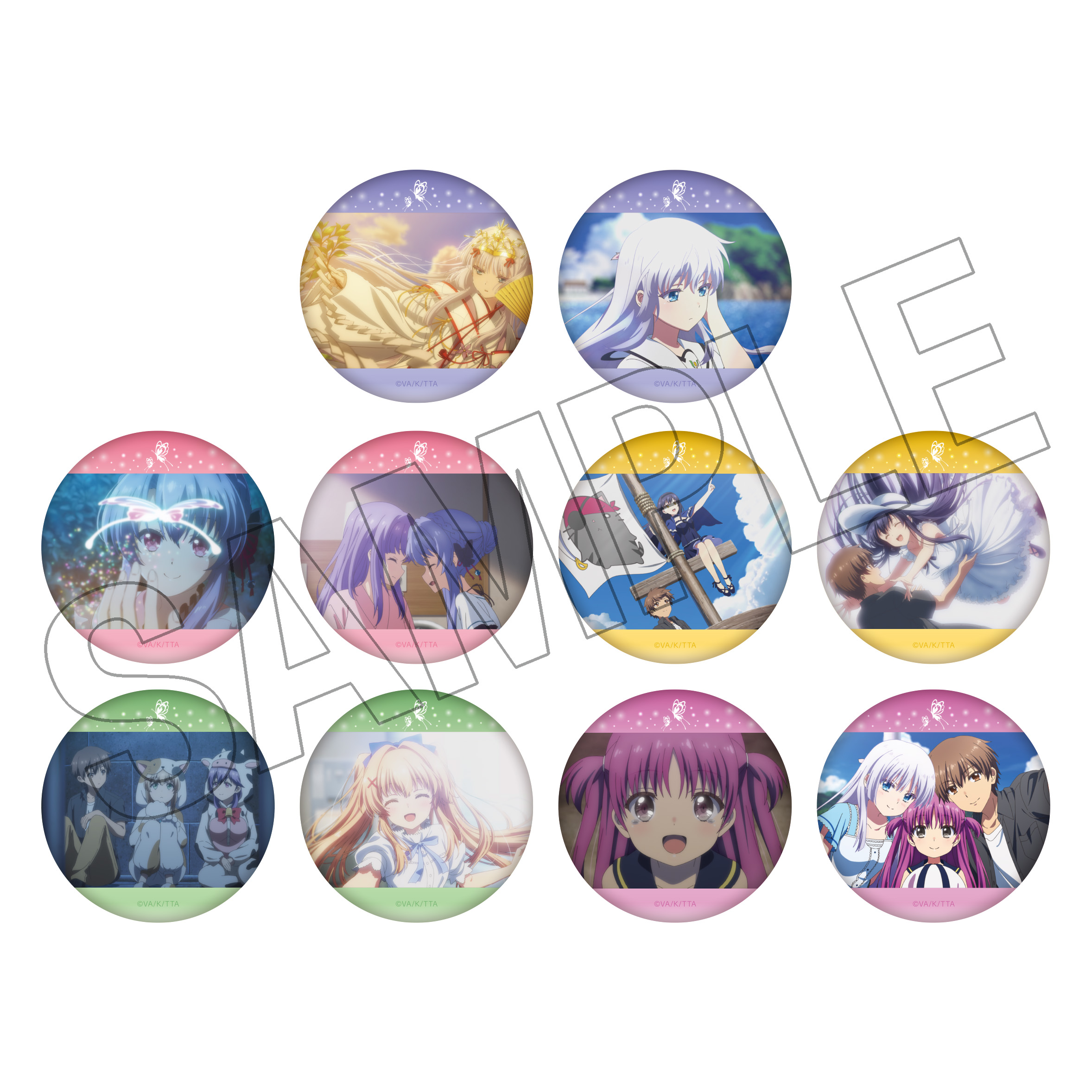 Summer Pockets サマポケ 缶バッジ　コミケ限定 TVアニメ『Summer Pockets』公式サイト