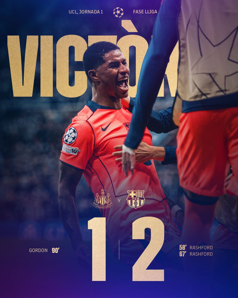 Yolade_'s tweet photo. Rashford’s first big goal for Barça 😉
Wonder how Man U fans feel 😁

New chapters are uncertain,
but every win builds momentum ⚽✨

Definitely rooting for him 💪
#ViscaBarça https://t.co/uVC11qIiV6