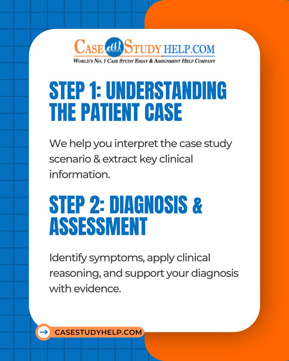 casestudyhelp's tweet image. Nursing case studies can feel like decoding an entire hospital chart — confusing, overwhelming, and time-consuming. Get expert assistance!

👉 tinyurl.com/y4kjawh6

#nursingassignmenthelp #NursingCaseStudy #studentnurselife #academichelp #studytips #collegenurse #CaseStudyHelp