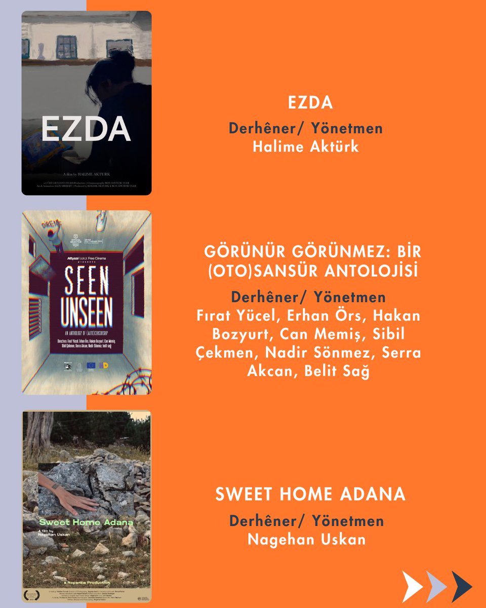 📣 9. FilmAmed Belgesel Film Festivalimizin Resmi Ve Gösterim Film Seçkisi Açıklandı 🎬🎥

Belediyemiz ve Ortadoğu Sinema Akademisi Derneği (OSAD) işbirliğiyle, 26-30 Eylül 2025 tarihleri arasında “Kökler: Ateşin etrafında gerçek söylenceler” temasıyla düzenleyeceğimiz 9.