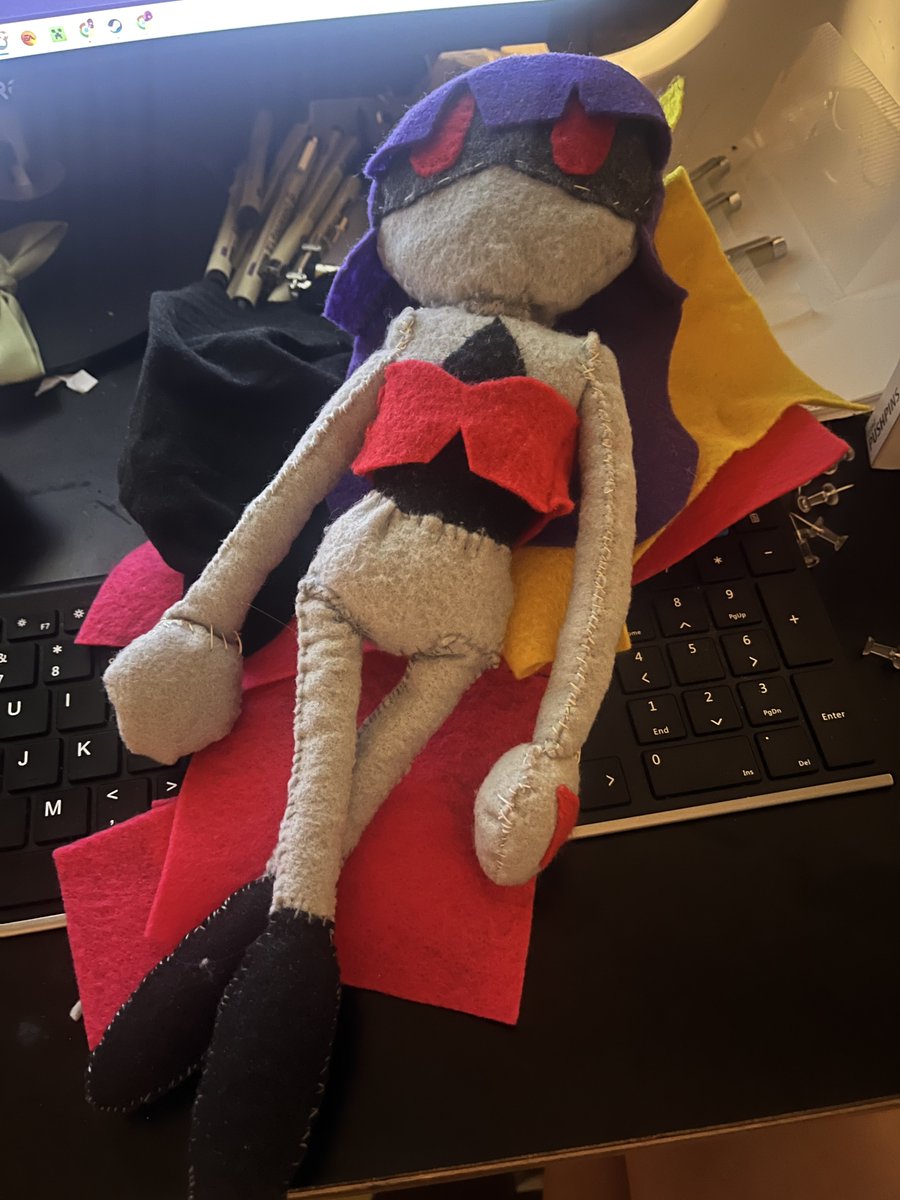 Day 539 without Doll murder drones. “My character doesn’t have enough merch” pick up that sewing needle buddy