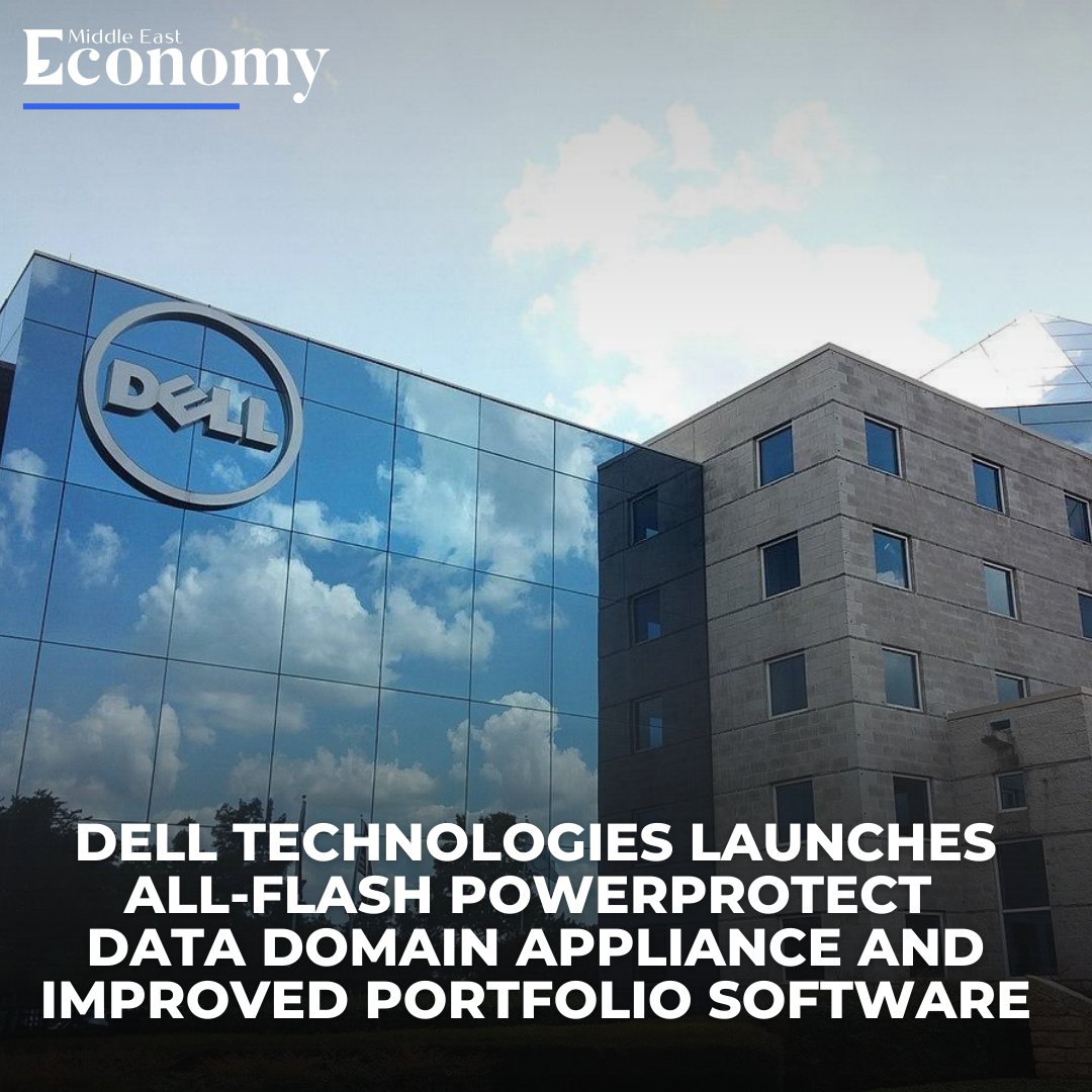 Economy_ME's tweet image. #Dell Technologies launches all-flash PowerProtect Data Domain appliance with software updates, aiming to boost #cyber resilience and faster recovery.

#Delltechnologies #Technology #cybersecurity