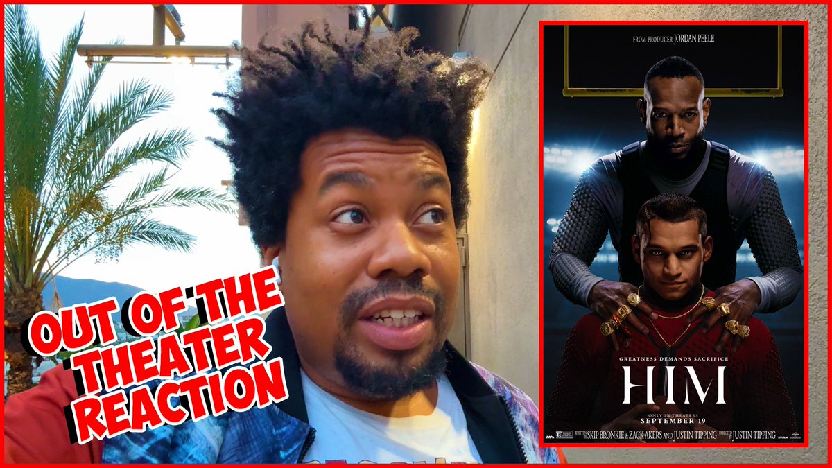 Just got out of #HimMovie and I have thoughts. I'm trying to sort them out more fully for a full review but here are my initial ponderings.

📺 :youtu.be/OX5mpHSM8Bw