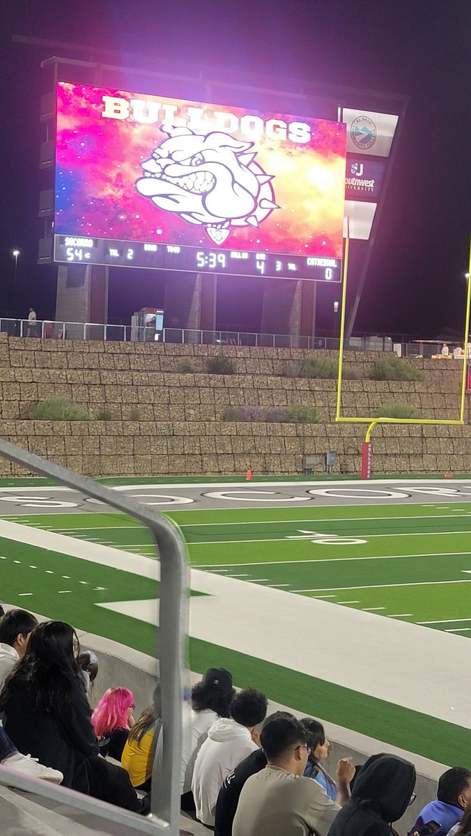 KSolis_BNES's tweet photo. Another Win for our Socorro Bulldogs!! Score 55 to 0 #GoDawgs #25 Great Job boys!! https://t.co/UrGyTdJ09C