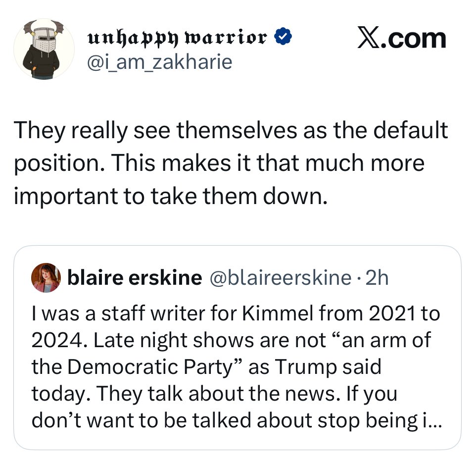 blaire erskine tweet media