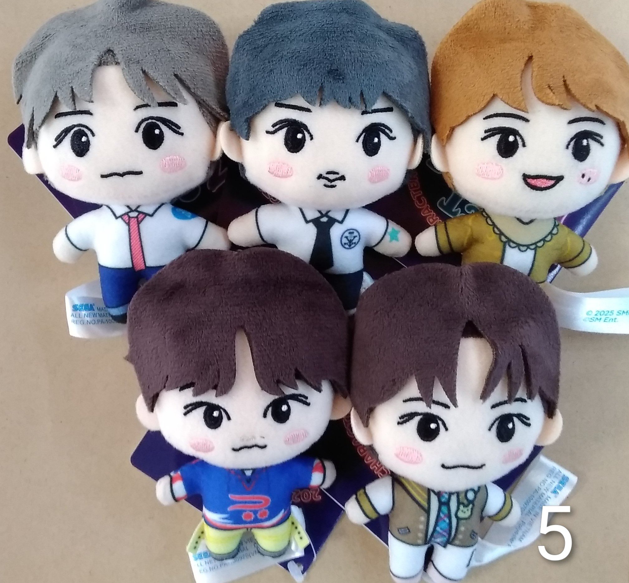 NCT CCOMAZ マスコット ぬいぐるみ 8種セット NCT マーク CCOMAZ