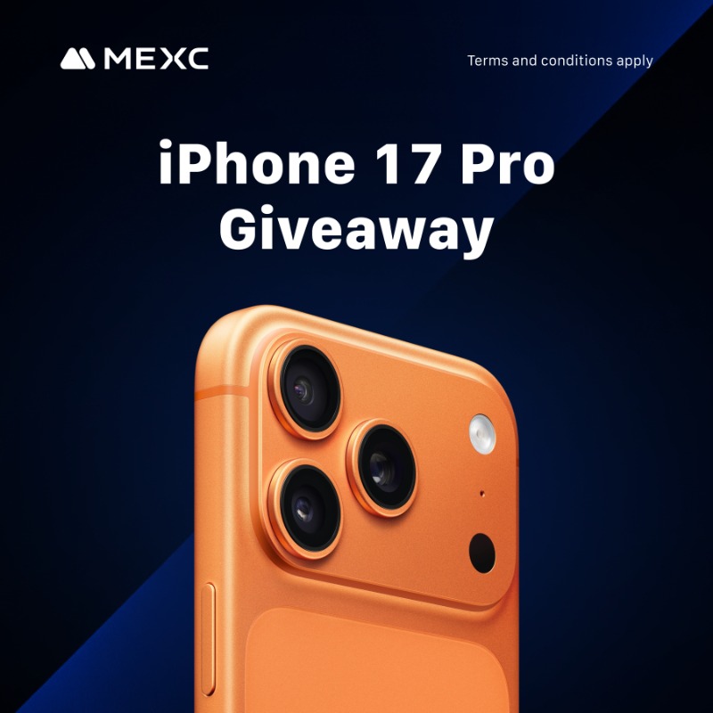 MEXC's tweet photo. The world’s FIRST iPhone 17 Pro in Bitcoin Orange is up for grabs - Only on MEXC!

Will you take it home?

👇 Click to join