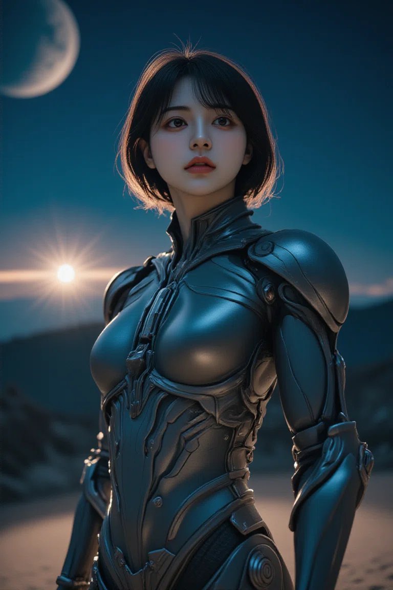 SigKam_EnigMind's tweet image. 【こちらが本分:note 記事公開告知】『17 GB CheckPoint F1 + 3 LoRA F1  (GPU VRAM 8 GB 機)による極上の美は続く。(3)』
⇒ note.com/enigmind/n/n0f…
 
#FLUX1
#StableDiffusionWebUIForge
#AsirAsianPhotographyflux
#CivitAI
#AI描画
#AI絵画
#AIとやってみた
#SF画
#SF挿画
#プログレ