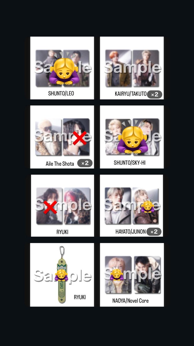 BF_0103's tweet image. 買取も募集してますのでお気軽にお声かけください(՞ ᴗ ̫ ᴗ՞)

 #BMSGオンラインくじ  #BMSG交換  #BMSG譲  #BMSG求  #BMSG買取