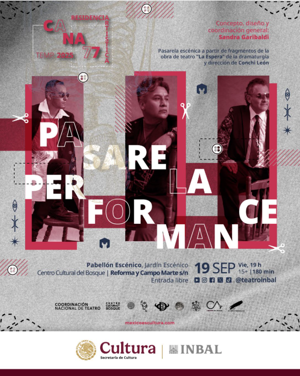 Mi gente, mañana desfilo en esta pasarela de #Cana77Social, proyecto cultural de reinserción social para personas en reclusión. Lo organiza <a href="/SandrucAGM/">Sandra Garibaldi</a>, vestuarista teatral chida e inquieta profesional. Desfilaremos <a href="/anaclavel99/">Ana Clavel</a> <a href="/elimonpartido/">Eduardo Limón</a>, colegas y yo. Aquí, la info.👇👇