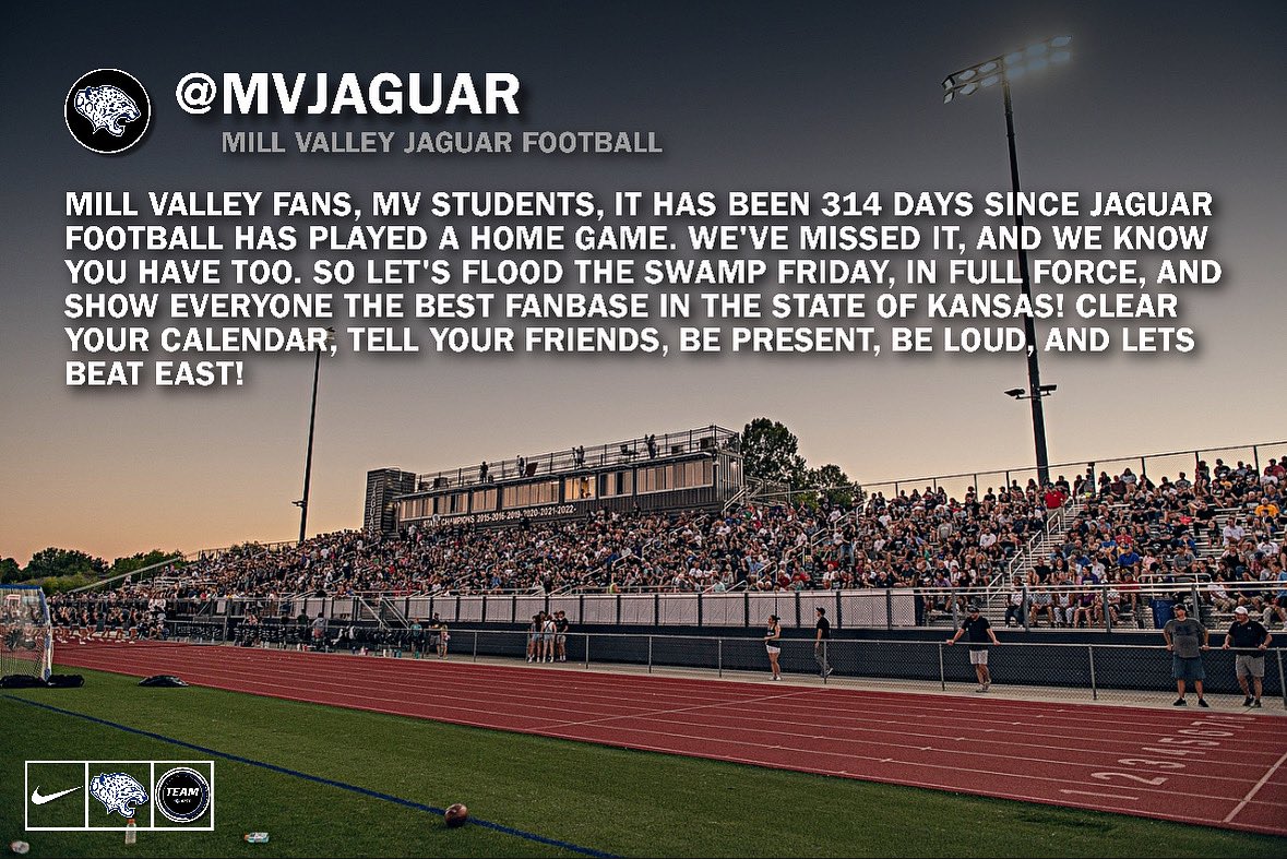 MVJaguar's tweet photo. Itβs time!
You know where to be tomorrow night!
#1-0 #TST #BeatEast https://t.co/zk7TUEB8pM