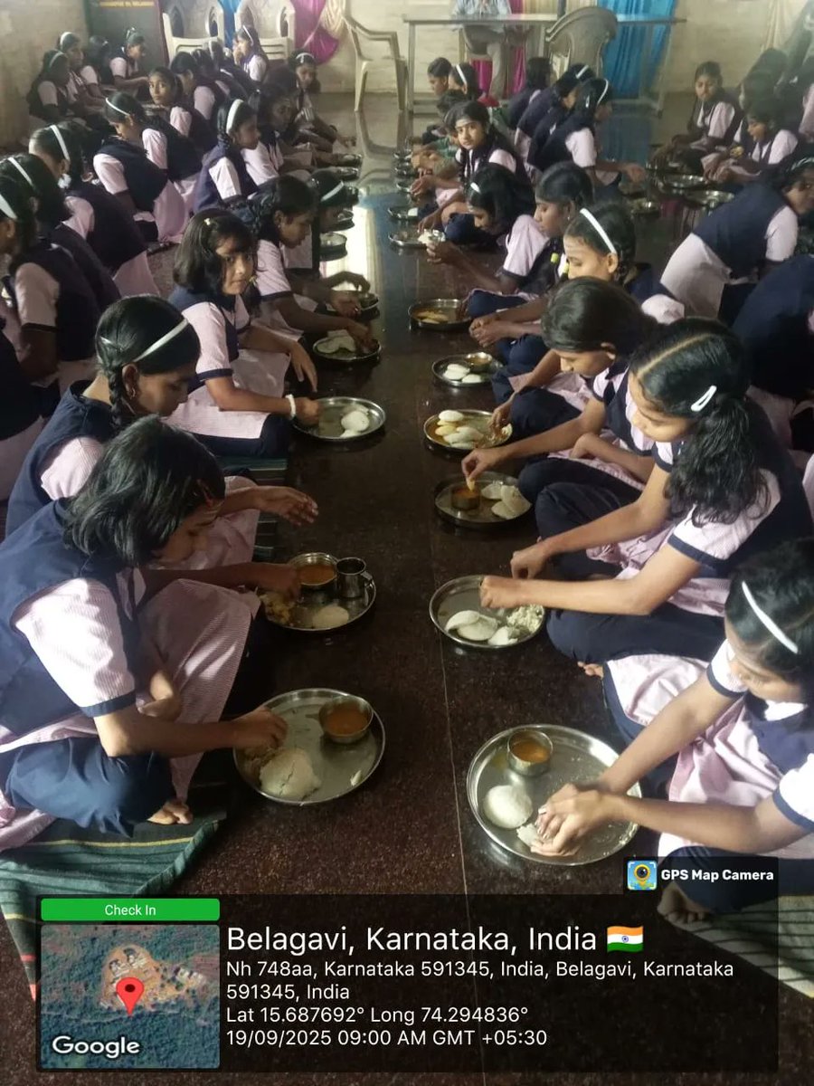 Breakfast  #SocialAudit_SWDMeals #SocialWelfare_Karnataka