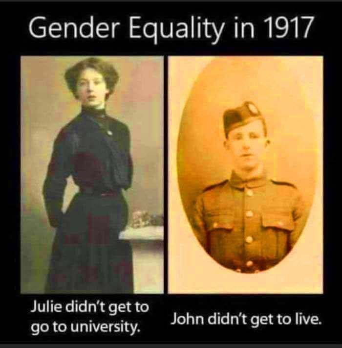 WomenBeingAwful's tweet image. And look what they did with their rights when they got them