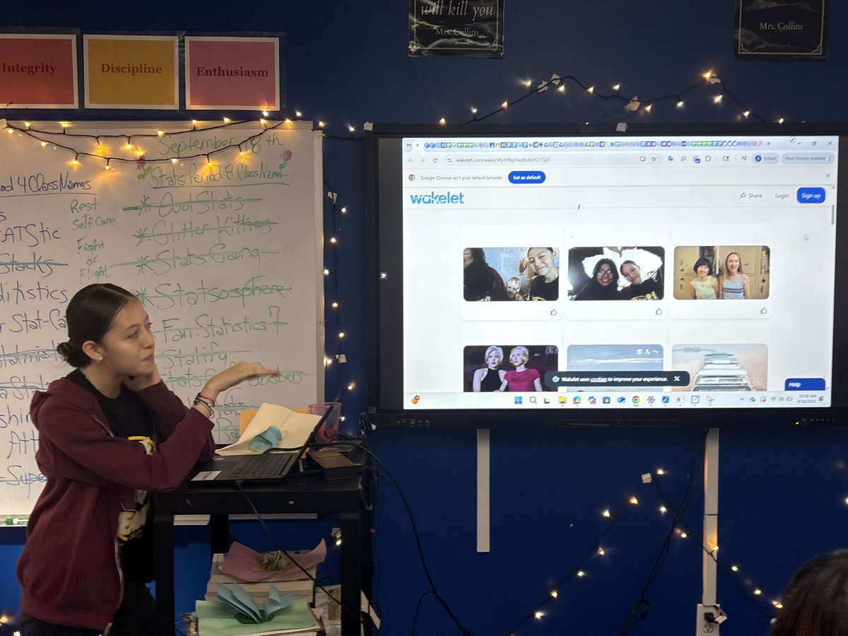 collinsnyc's tweet image. Today’s beauty - autobiography website presentations by my #APPreCalc juniors @NewHeightsACS.