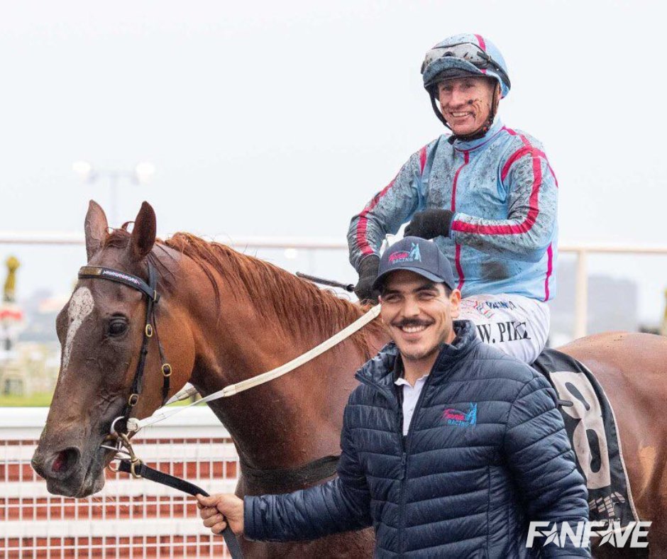 That winning grin! Celebrate your winner with some personalised gear! 🏆🏇
<a href="/Fernie_Racing/">Fernie Racing</a> Sports Cap &amp; Puffer Jacket