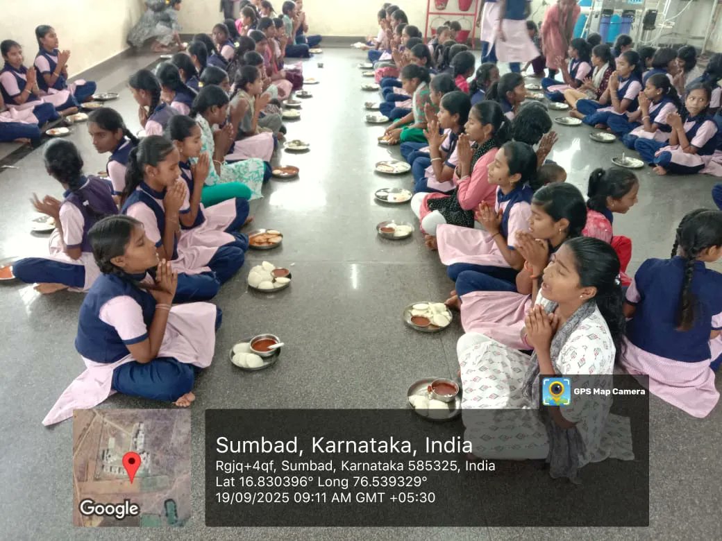 Breakfast #SocialAudit_SWDMeals #SocialWelfare_Karnataka