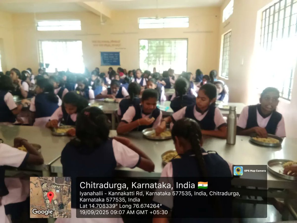 Breakfast  #SocialAudit_SWDMeals #SocialWelfare_Karnataka