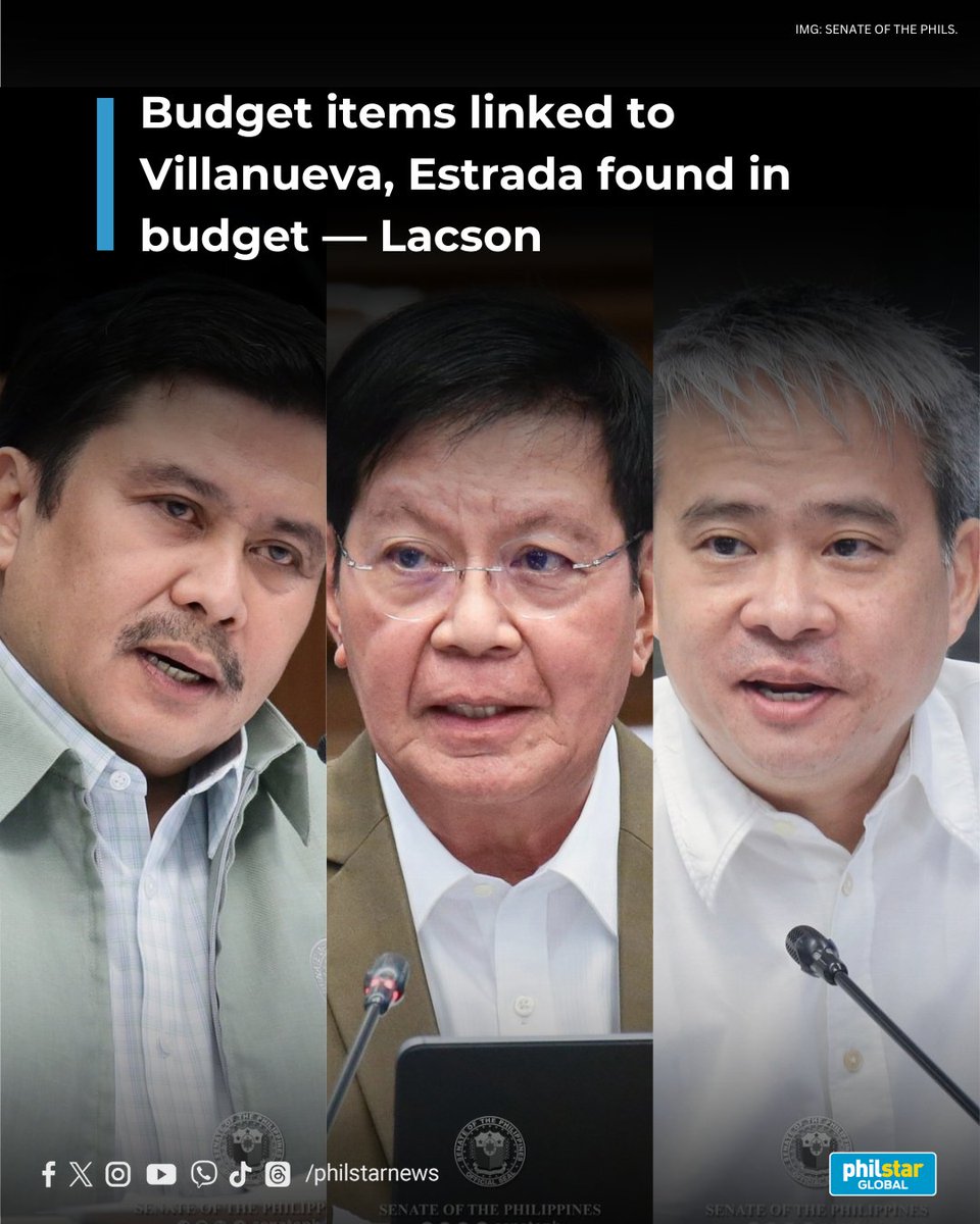 BUDGET INSERTIONS LINKED TO SENATORS?

Alleged budget insertions by Sens. Joel Villanueva and Jinggoy Estrada were found to match items in the national budget, with Senate President Pro Tempore Ping Lacson confirming claims made by a former Department of Public Works and Highways