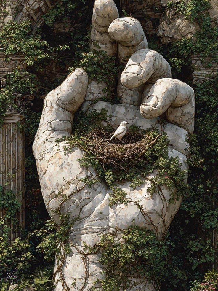 مرغۍ دې راشي زمونږ لپو کې دې ځالې وکړي
غر مو نښتر نه لري، کلې مو چنار نه لري
~ کاروان!