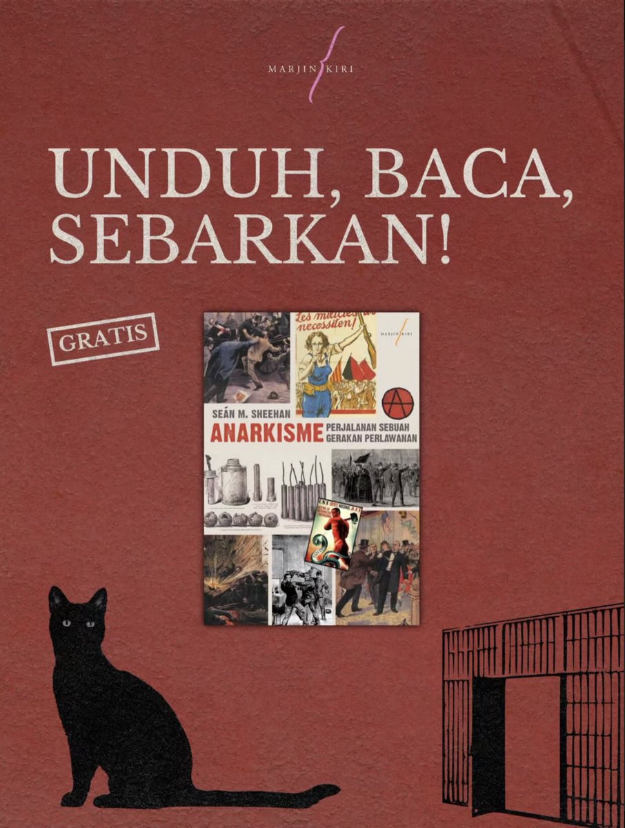booknotbomb's tweet image. Apa kapasitas polisi bicara tentang buku buku yg tdk pernah mereka baca? Apa yg bisa kita percayai dari lembaga yg para anggotanya berulangkali melakukan kebohongan publik serta kekerasan dgn impunitas? Pikiran tidak bisa dipenjara!

Unduh-Baca-Sebarkan!
bit.ly/AnarkismeSheeh…