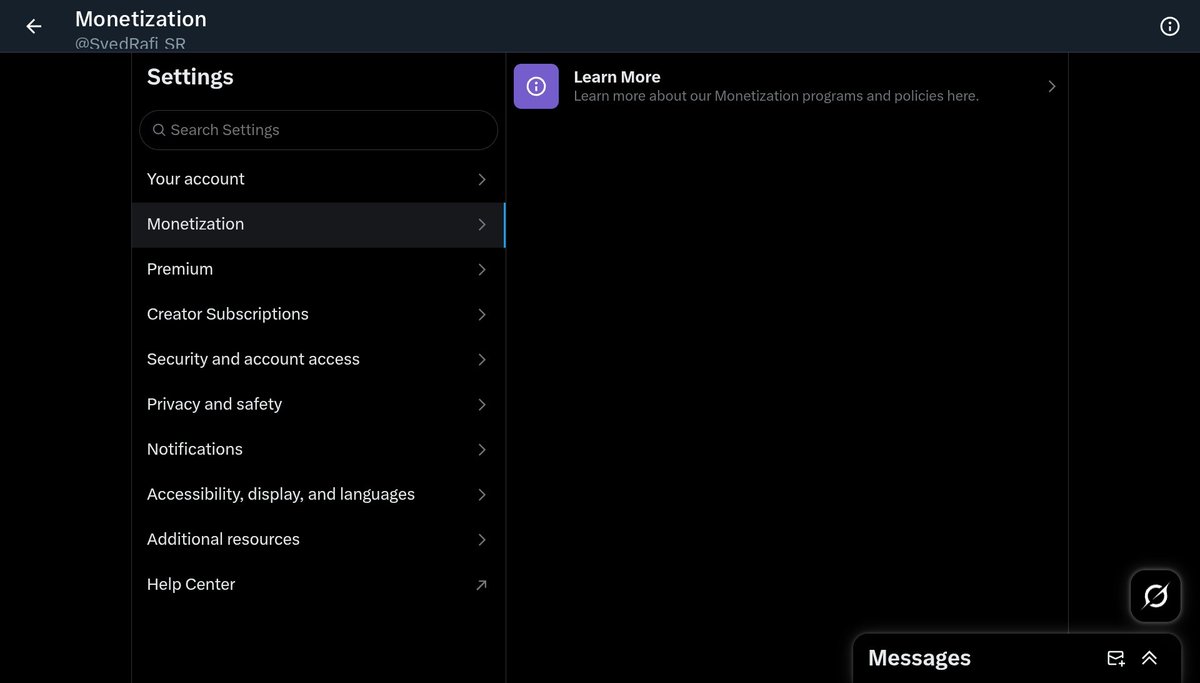 SyedRafi_SR's tweet image. Is anyone else seeing the Monetization tab removed or showing blank on X today? 😕🧐
Is this just a temporary glitch or something bigger?
Share your views and updates below! Let’s help each other stay informed.
#XMonetization #CreatorCommunity #payday