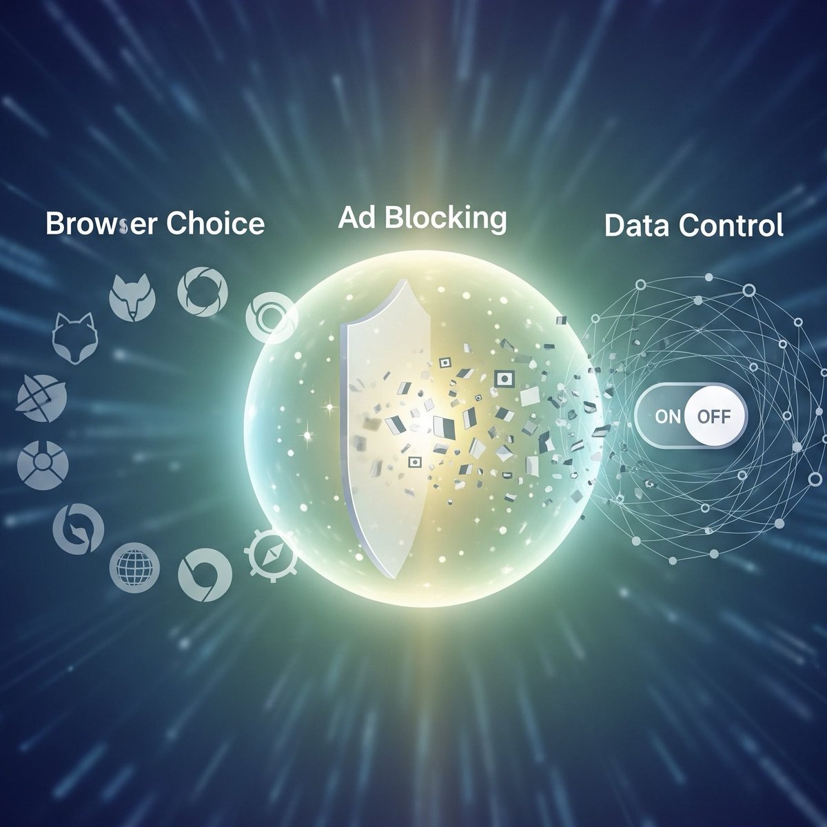 BeyondBigTech's tweet image. Default ≠ Destiny. Swap Chrome → Brave/Firefox. Add uBlock Origin. 

Use separate profiles: Personal, Work, Banking. 

Turn on “block 3rd‑party cookies,” and consider NextDNS for network‑level quiet. You’ll feel pages get lighter when the trackers stop loading.