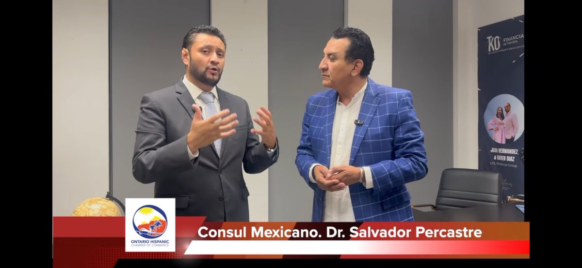 Agradezco a la Cámara Hispana de Comercio de Ontario, California 🇺🇸, por la entrevista
#DiplomaciaHumanista