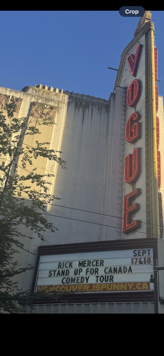 Thank you Vancouver ! Two nights I won't forget. Love The Vogue.