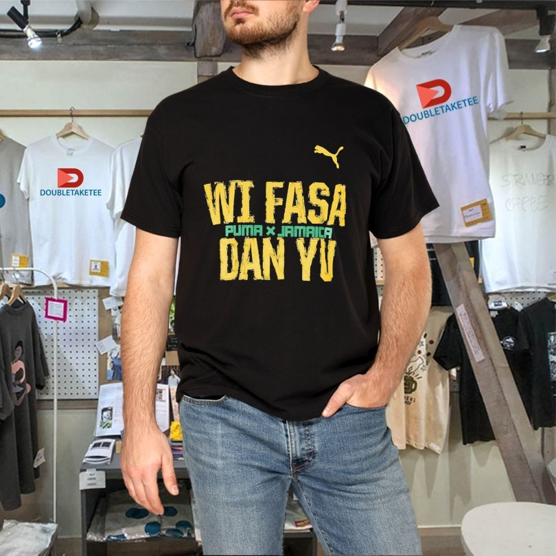 doubletaketee's tweet photo. PUMA x Jamaica teams up with the legend Usain St. Leo Bolt for the “Wi Fasa Dan Yu” shirt — a tribute to speed, pride, and island greatness.
⚡ Iconic design
🌍 For the real ones →https://t.co/GY3O4TKtQM
#UsainBolt #PUMAxJamaica #WiFasaDanYu #TrackLegend #JamaicanPride https://t.co/CqdgUbjQfz
