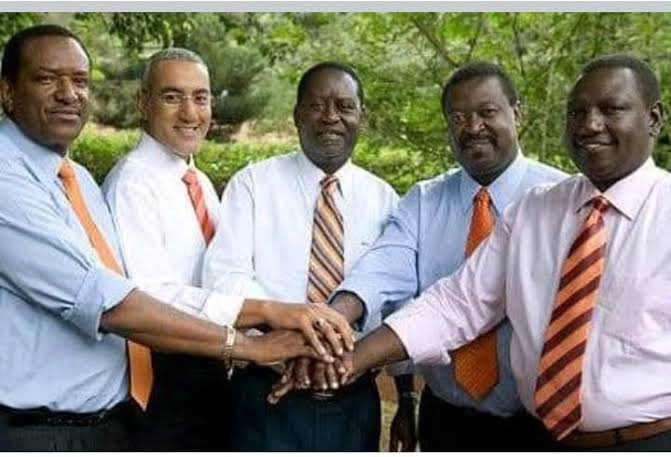 Essy_chacha's tweet photo. The ODM Pentagon wasn't just a team it was a calculated political architecture. Ethnic, regional, and ideological balance crafted to consolidate national appeal. A masterstroke in coalition politics that shaped Kenya's democratic trajectory.  #ChungwaNation
#TukutaneMombasa https://t.co/bW4KtpLxgY