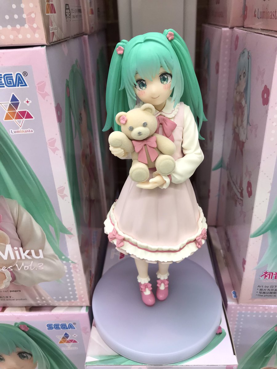 初音ミクLuminasta フィギュア
初音ミクConceptual series Vol.3
稼働開始しましたー！