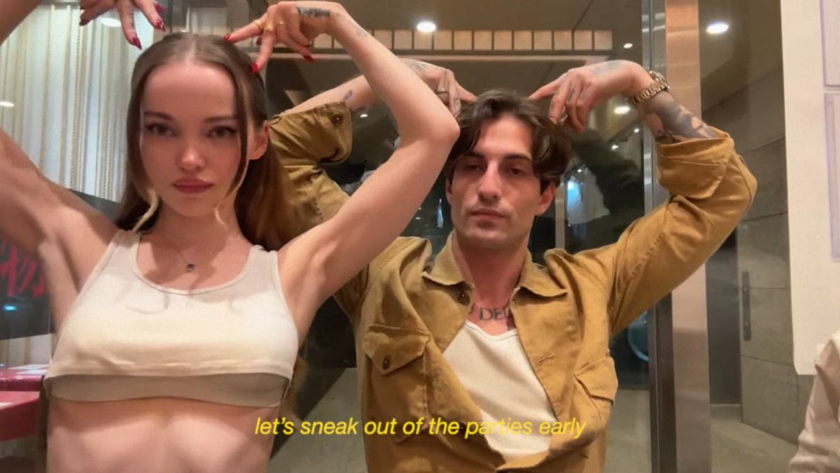 Charts_Dove's tweet image. Dove Cameron &amp;amp; Damiano David in the video of ‘Whatever You Like’ ❤️‍🩹

Watch now: youtu.be/7jVI0-yg--Q?si…