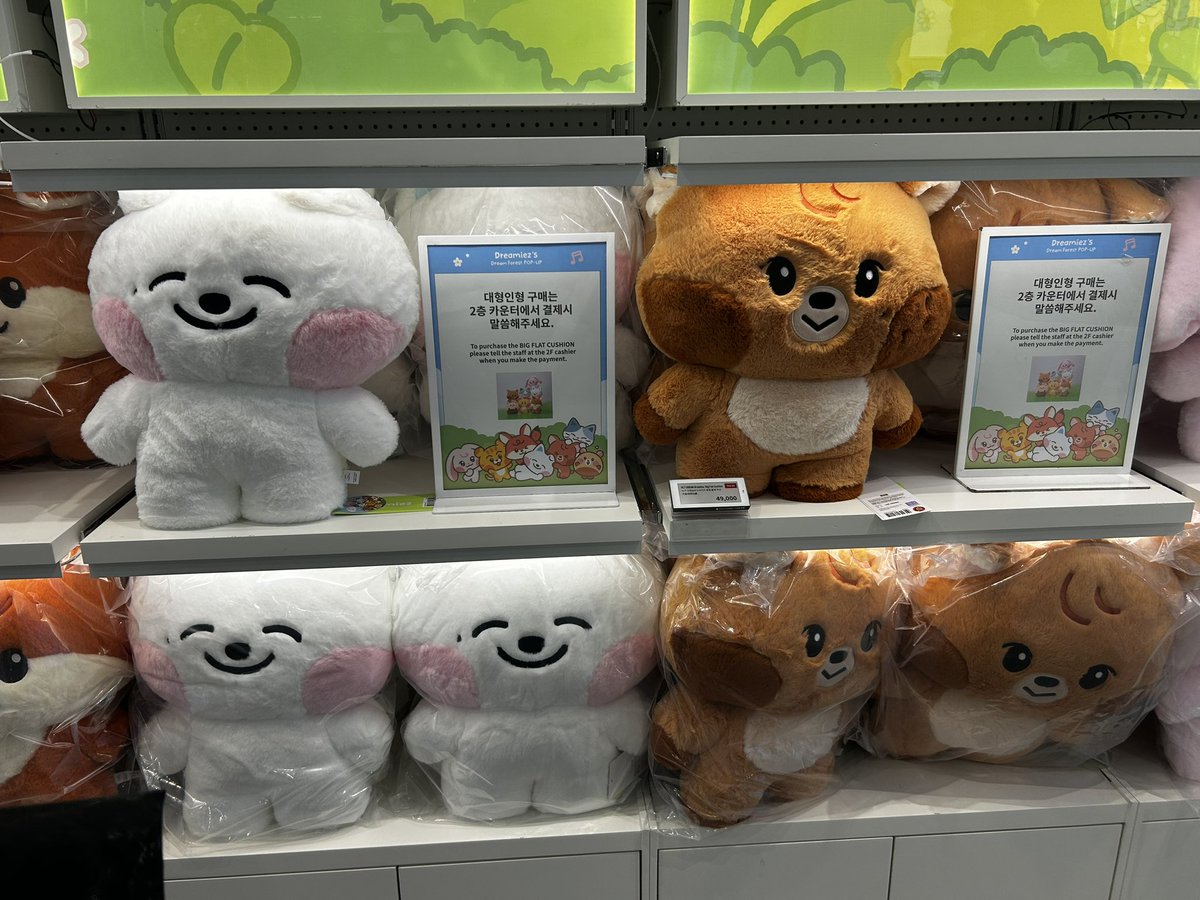 NCT DREAM DREAMIEZ POP-UP with LINE FRIENDS 엔시티드림 드리미즈