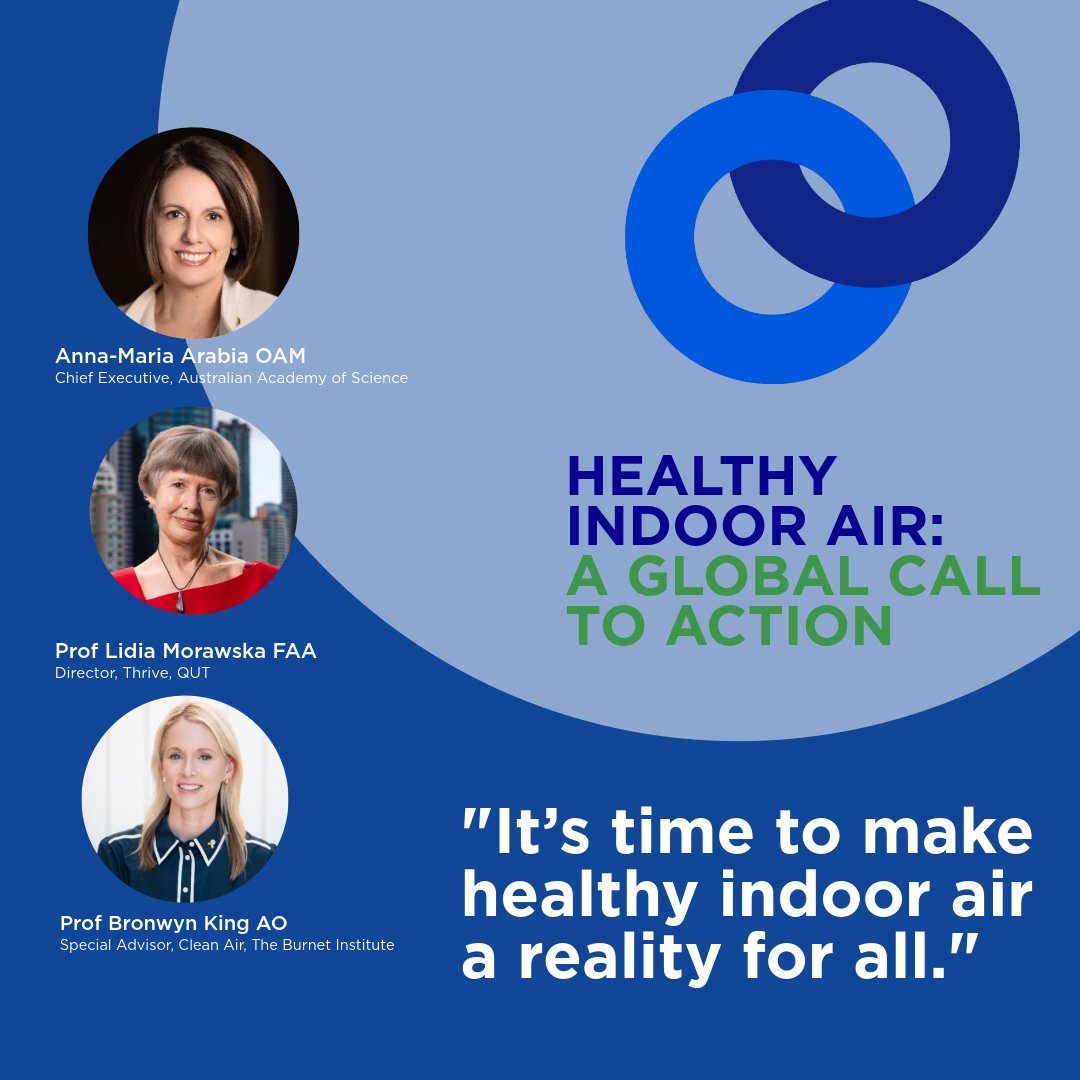 Science_Academy's tweet image. The Australian Academy of Science and @BurnetInstitute are leading global efforts at the @UN, to declare healthy indoor air a human right.  

Next week, more than 300 leaders will come together to make history at the high-level event taking place on the sidelines of the 80th UN…